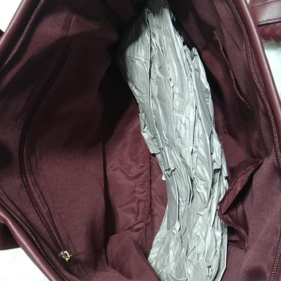 NWT Faux Woven Leather Tote Wristlet-Pouch Crossbody Zip Wal… - Picture 9 of 15